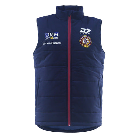 2026 MW Sea Eagles Mens Gilet - Navy