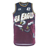 2026 Sea Eagles Mens Basketball Singlet - Fade