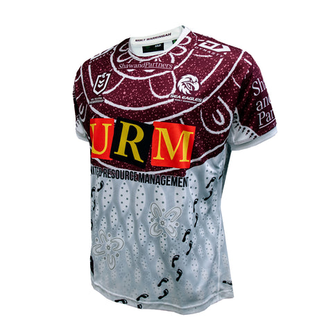 2024 Sea Eagles Mens Replica Indigenous Jersey-LEFT