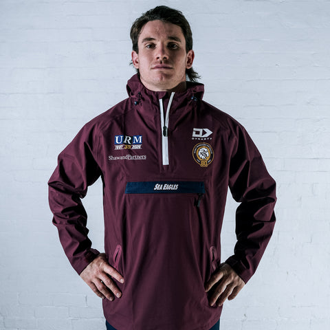 2026 Sea Eagles Mens Qtr Zip Hoodie