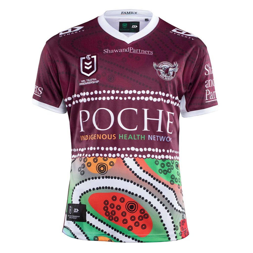 Sea Eagles Mens Replica Indigenous Jersey