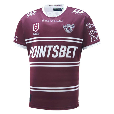 2023 Sea Eagles Mens Replica Home Jersey-LEFT
