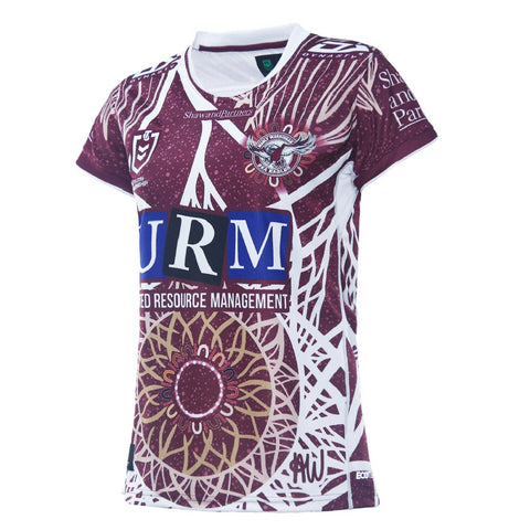 2023 Sea Eagles Ladies Replica Indigenous Jersey-LEFT