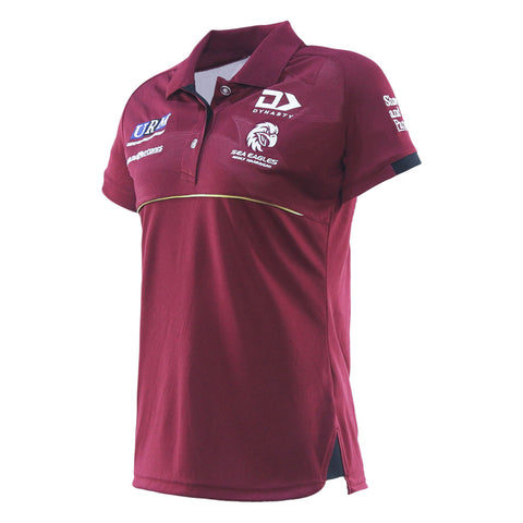 2025 Sea Eagles Ladies Maroon Media Polo