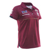 2025 Sea Eagles Ladies Maroon Media Polo