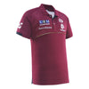 2025 Sea Eagles Mens Maroon Media Polo