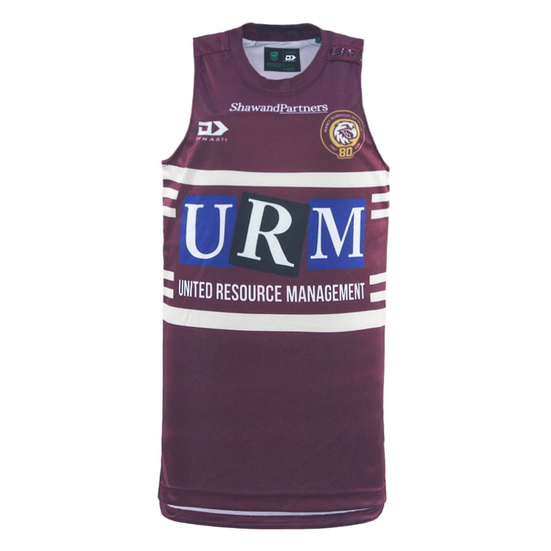 2026 Sea Eagles Mens Training Singlet - Maroon