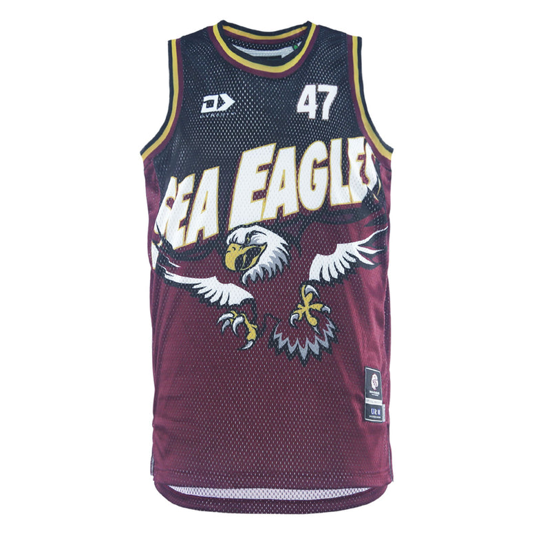 2026 Sea Eagles Mens Basketball Singlet - Fade