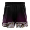 2025 Sea Eagles Mens Indigenous Gym Short - Black