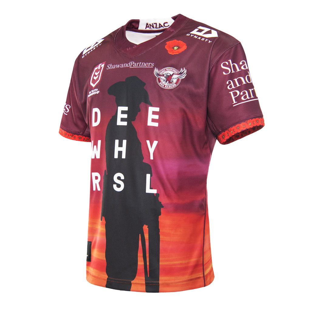 Sea Eagles launch ANZAC Round jersey