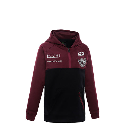 Sea Eagles Junior Quarter Zip Hoodie