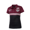 Sea Eagles Ladies Black Polo