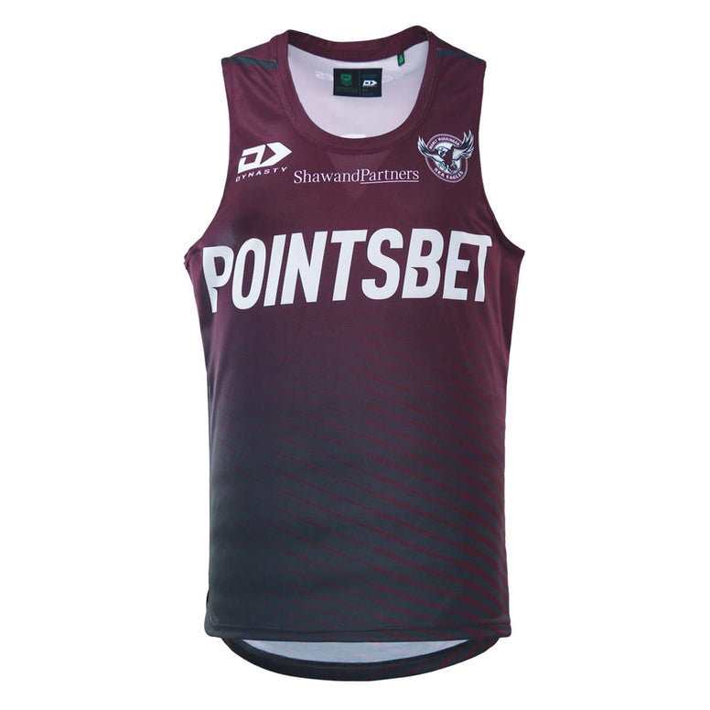 2023 Sea Eagles Mens Training Singlet-FRONT